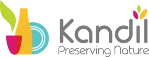 Kandil for glass company logo